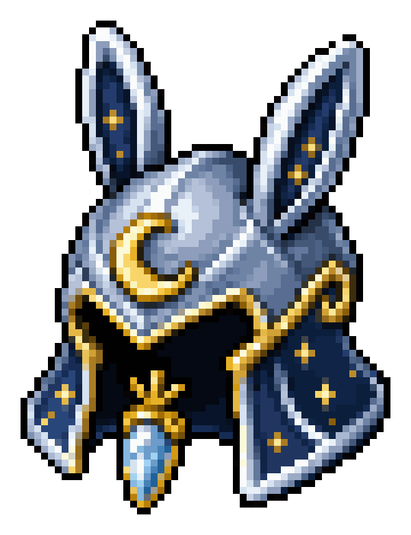 Moonrabbit Helm